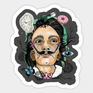 The Mind Of Dali Sticker